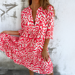 Margriet™ | Elegant V-neck Dress