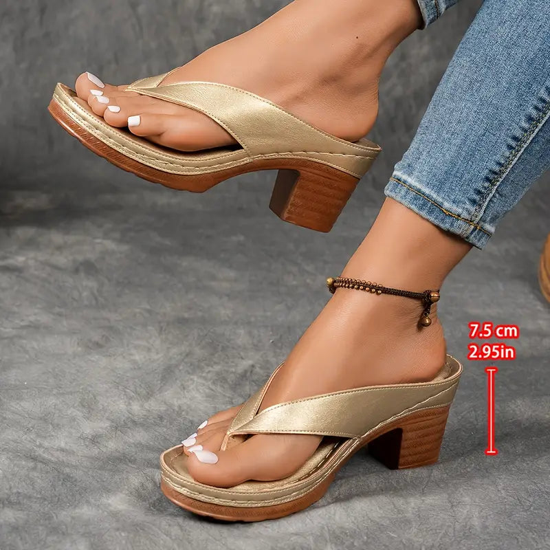 Saskia™ | Orthopaedic Slipper with Heel