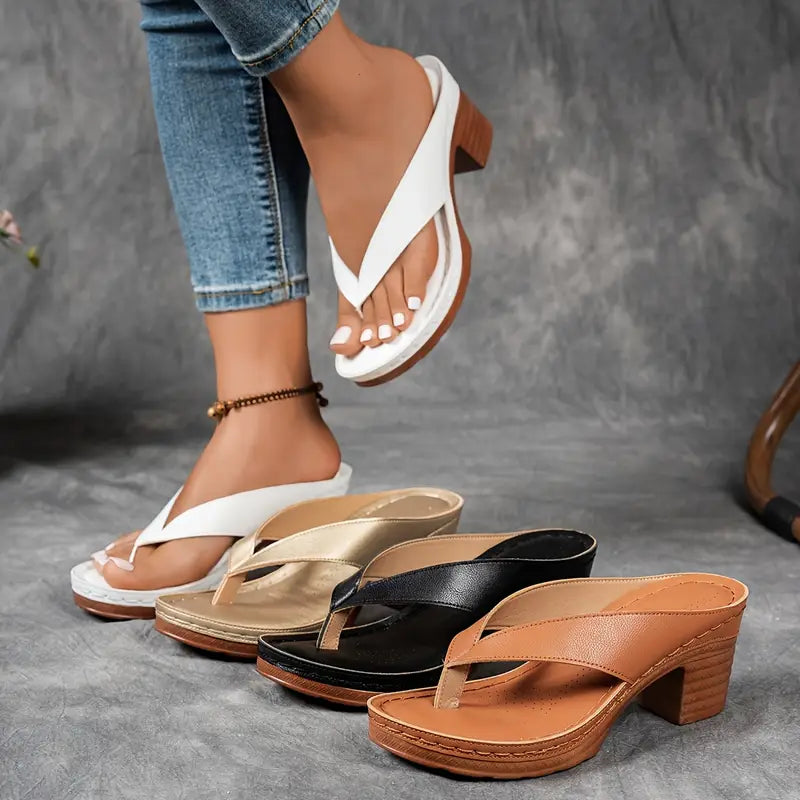 Saskia™ | Orthopaedic Slipper with Heel
