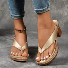 Saskia™ | Orthopaedic Slipper with Heel