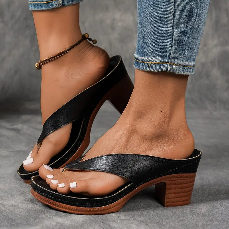 Saskia™ | Orthopaedic Slipper with Heel