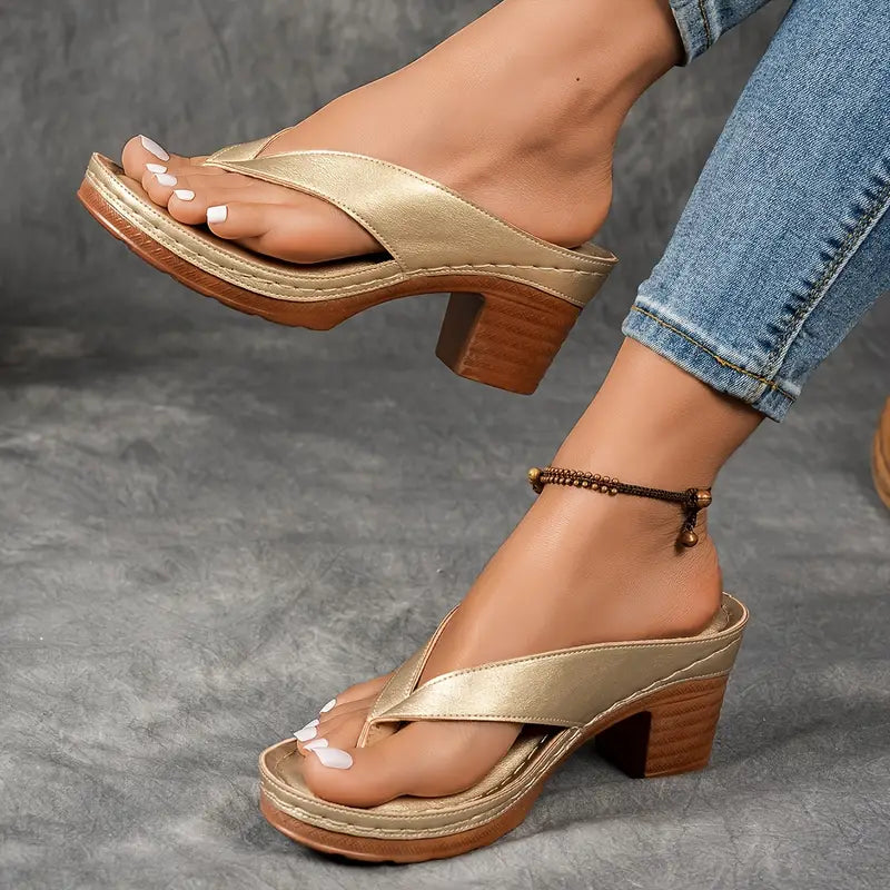 Saskia™ | Orthopaedic Slipper with Heel