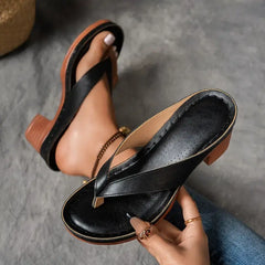 Saskia™ | Orthopaedic Slipper with Heel