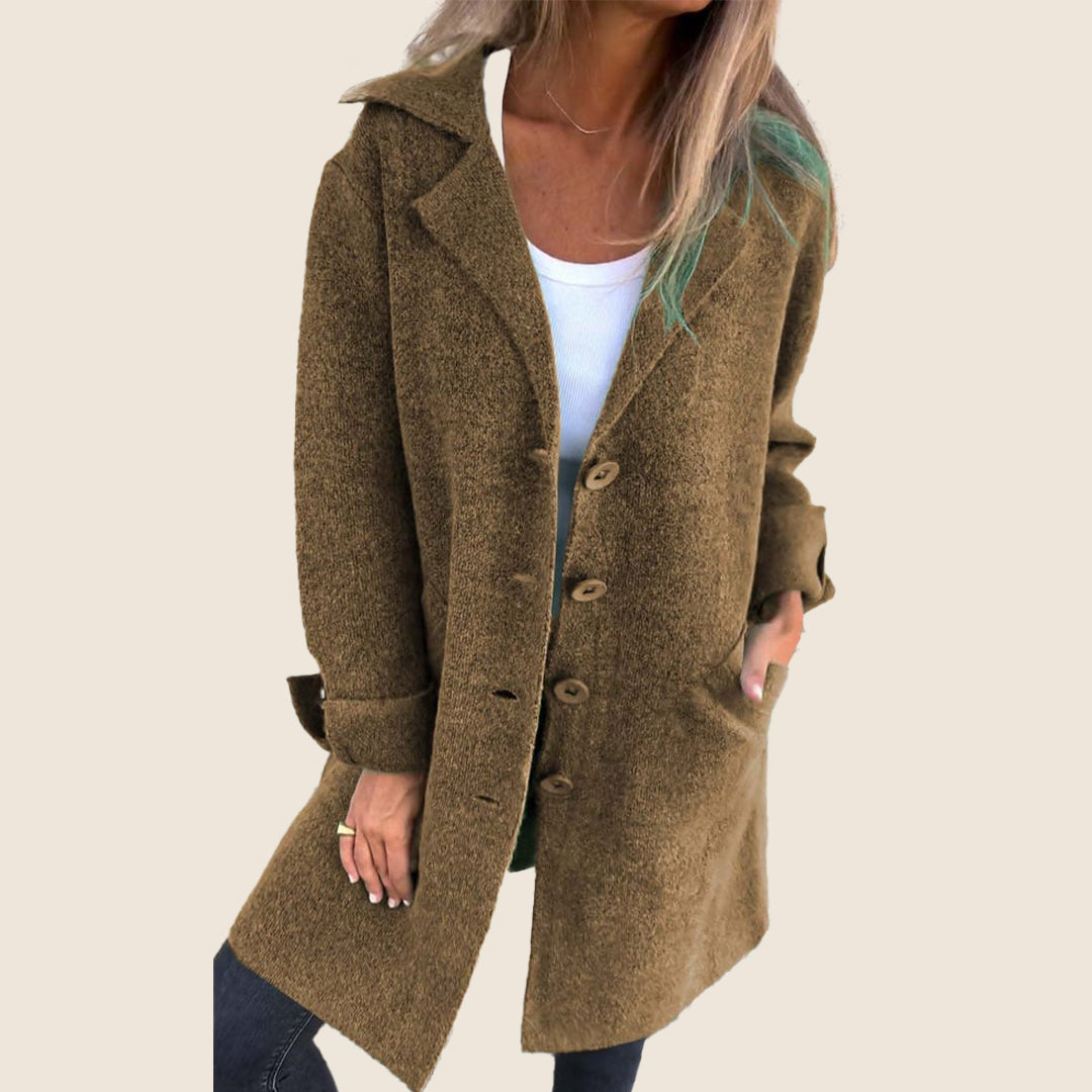 Sophia™ – Soft Jacket with Buttons