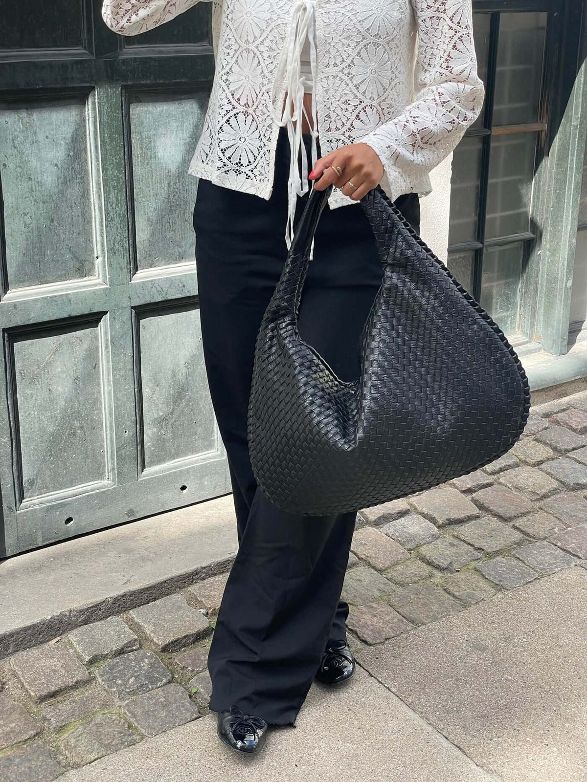 Sophie Woven Handbag