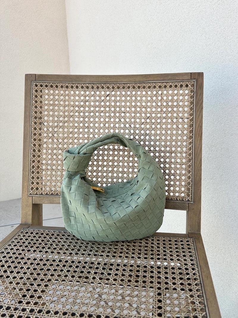Sophia Woven Mini Handbag