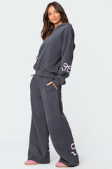 Amelia | Cozy Bow Tracksuit