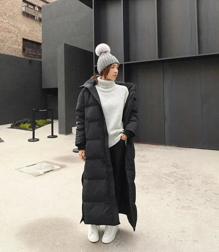 Freja | Long puffer jacket