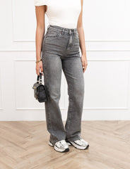 Hazel | Jeans Grey