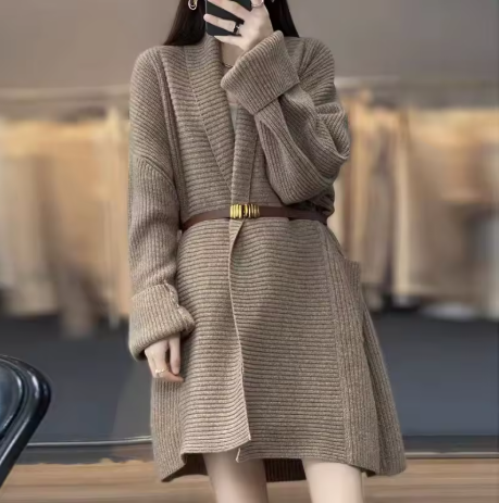 Irene™ | Knitted cardigan in wool mix