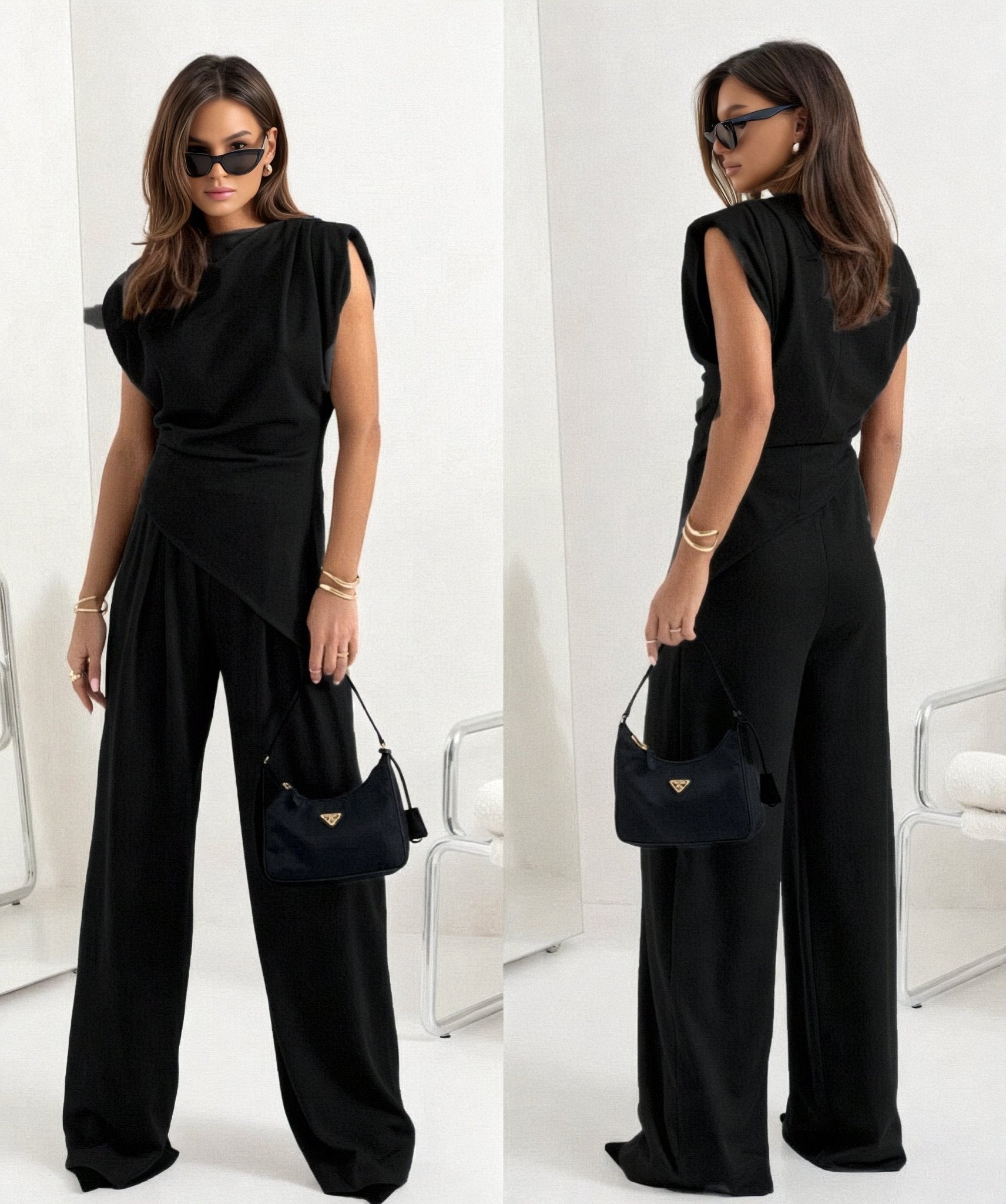 Lazza | Sleeveless Two-Piece Set