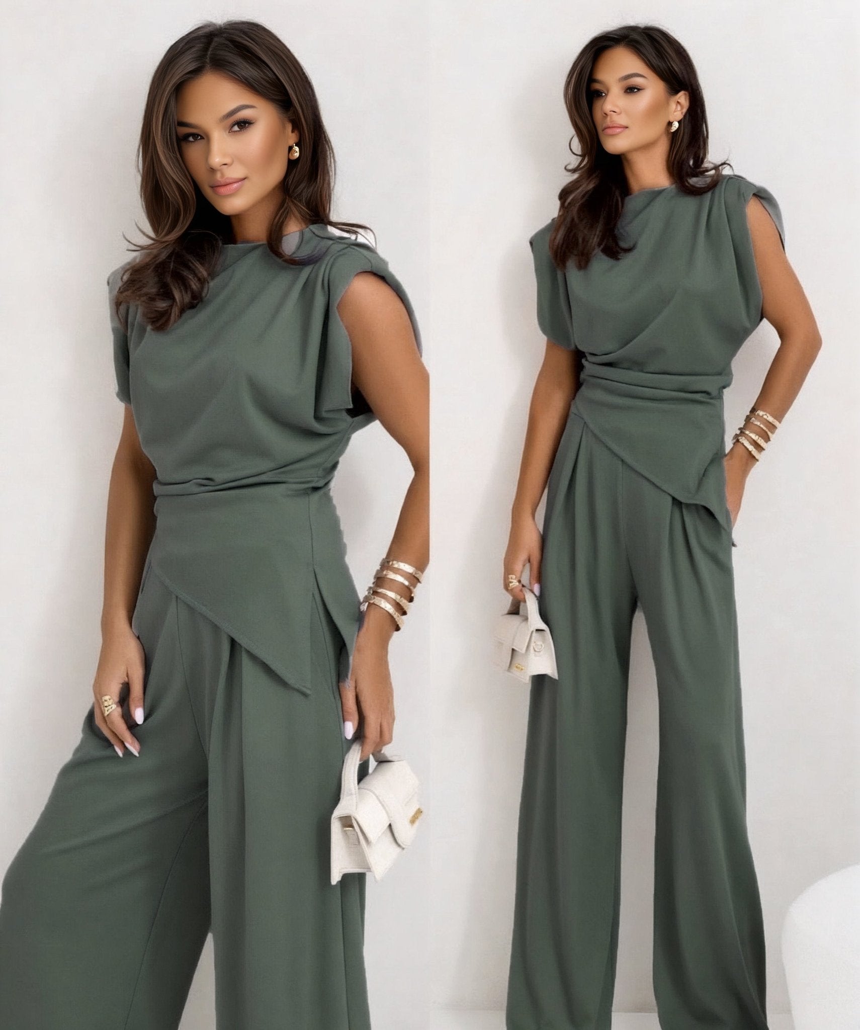 Lazza | Sleeveless Two-Piece Set