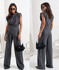 Lazza | Sleeveless Two-Piece Set