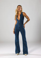 Mila | Denim Jumpsuit
