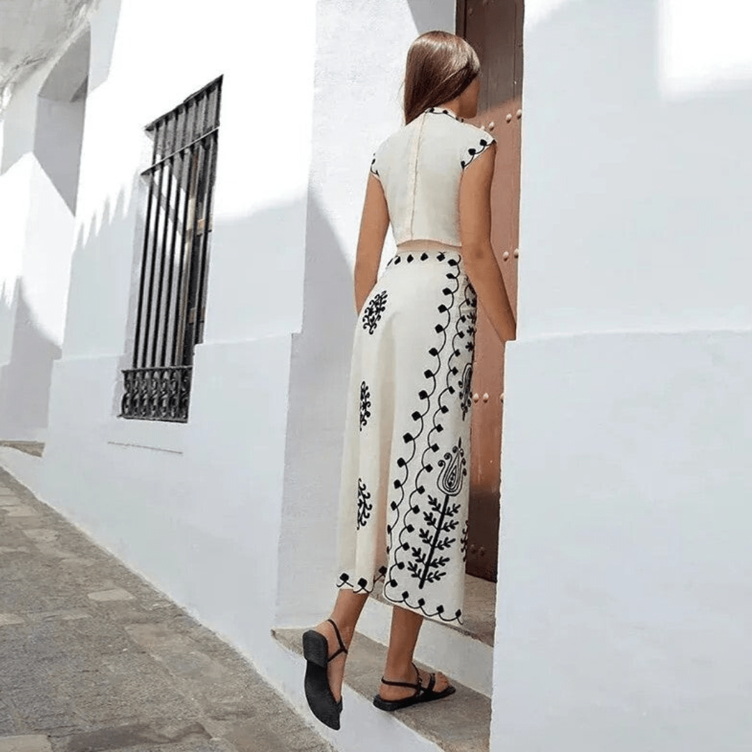 Samos | Skirt With Top Set