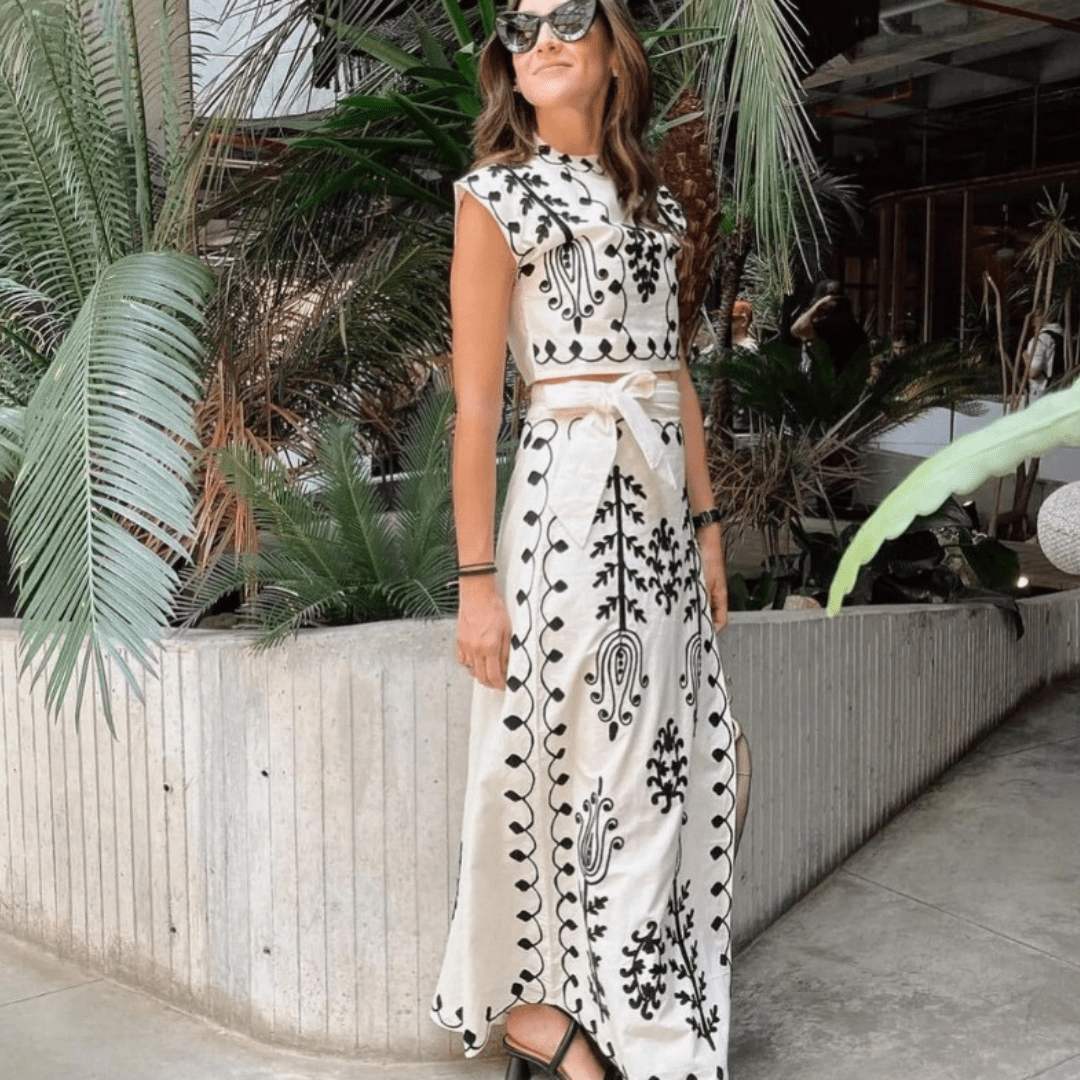 Samos | Skirt With Top Set