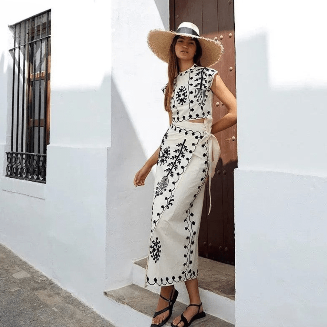 Samos | Skirt With Top Set