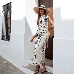 Samos | Skirt With Top Set