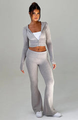 Valencia | Cropped Hoodie set