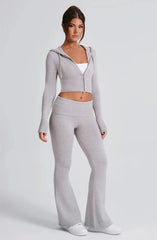 Valencia | Cropped Hoodie set